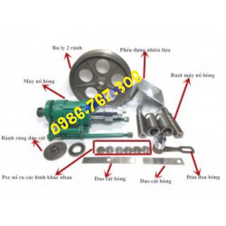 Đầu nổ bỏng ngô gạo 7 béc, đầu nổ bỏng trung quốc, đầu nổ bỏng 1 pha