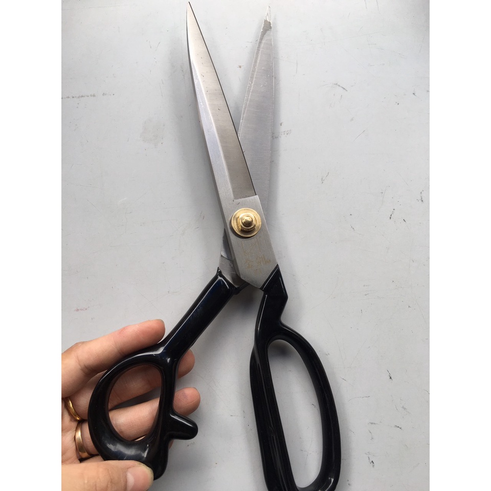 Kéo cắt vải JINJIAN Sản phẩm chất lượng giá tốt kéo sử dụng thép không rỉ cho độ bén lâu lưỡi kéo màu trắng