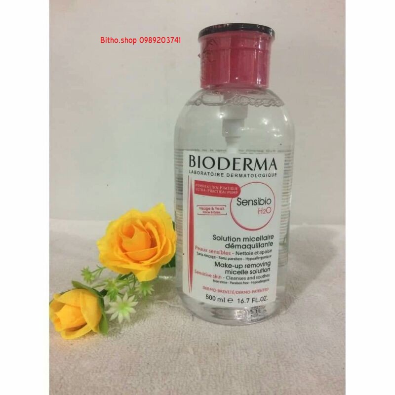 Nước Tẩy Trang Bioderma Sensibio H2O 500ml