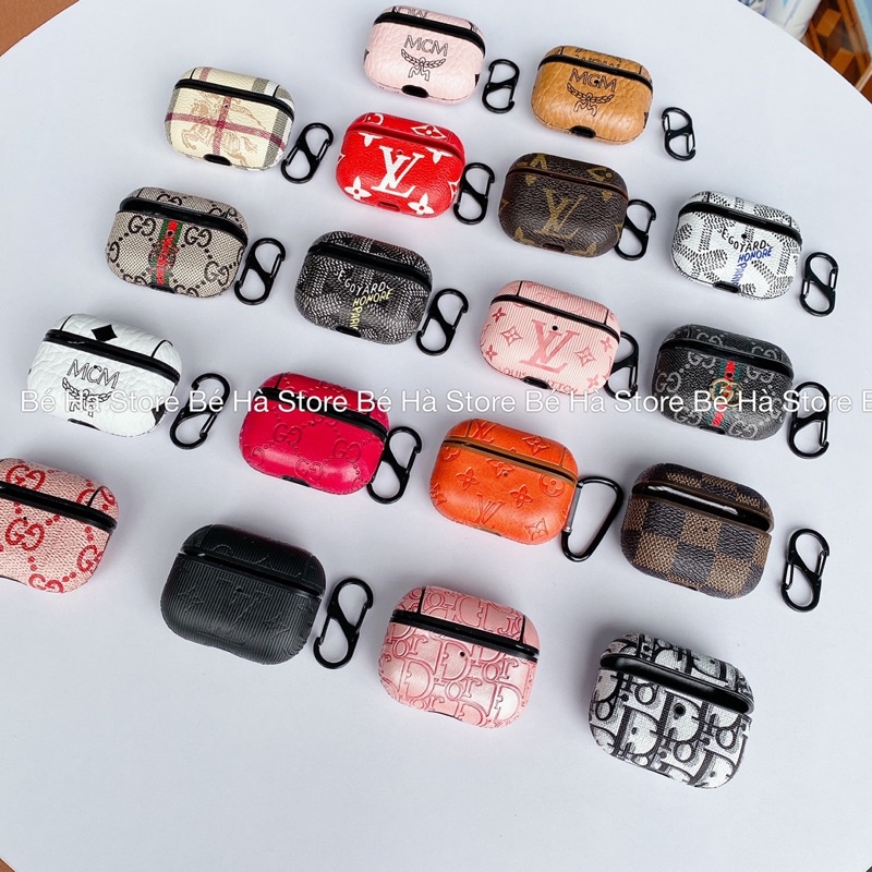 Case Bọc AIR. POD PRO Logo hoạ tiết bbr, lv, gc - Vỏ Bọc Tai nghe Mẫu Mới