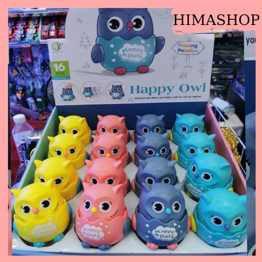 Đồ Chơi Cho Bé Chim Cú Mèo Chạy Cót HIMASHOP H001 Vui Nhộn Đáng Yêu