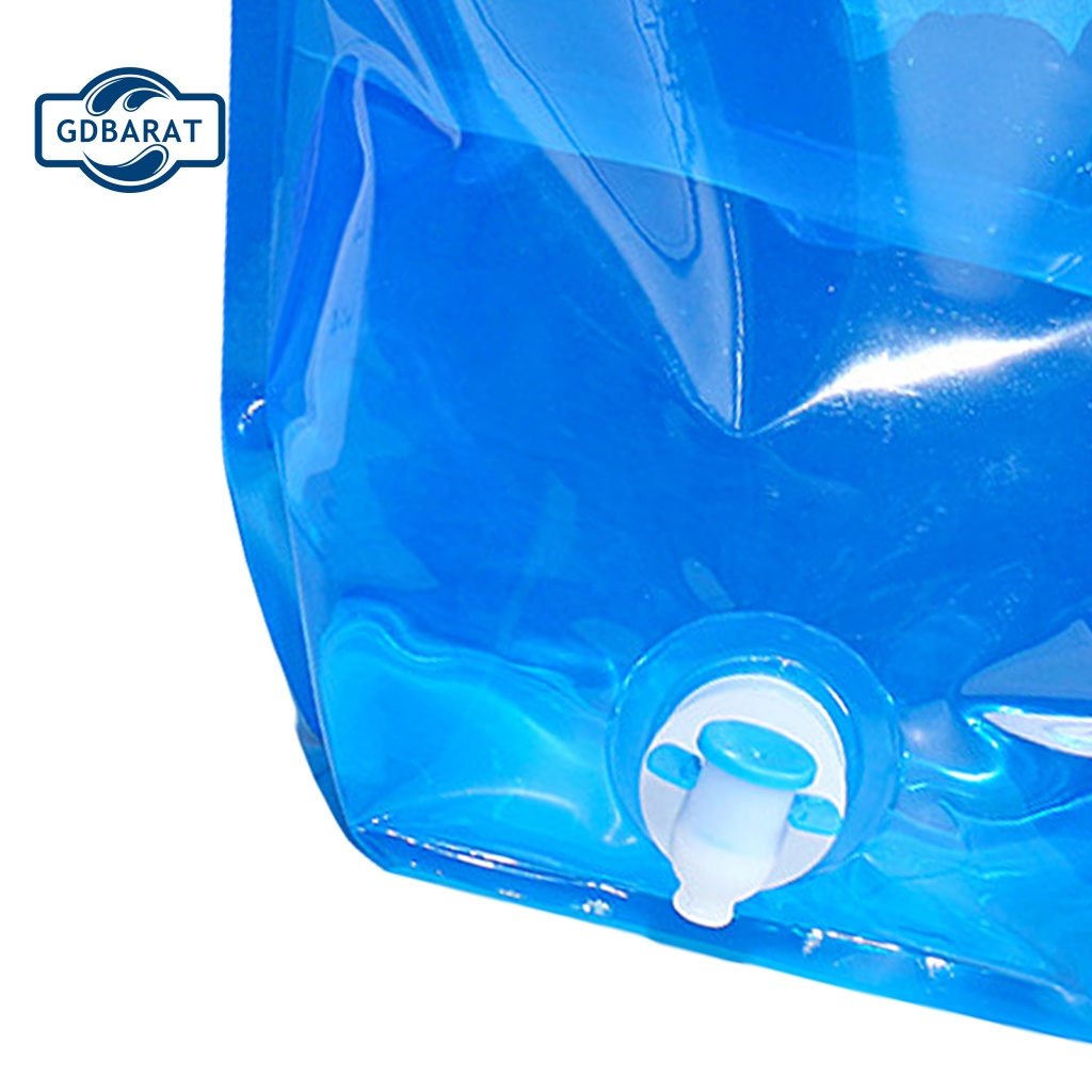 [NYCA Stock] Túi Đựng Nước 5L / 10L Gấp Gọn Dễ Dàng Có Nắp Vặn