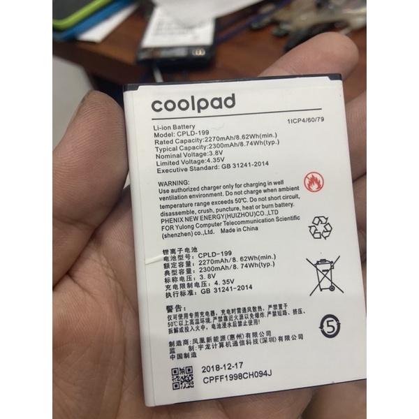 Pin coolpad N3C N3