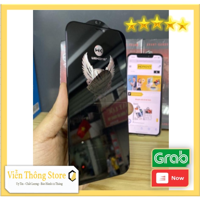 Kính Cường Lực Chống Nhìn Trộm 11 Promax Xsmax Xs X 6s Plus 7 8 Plus 12 Promax KINGKONG 4D Chính Hãng [KHÔNG HỘP]