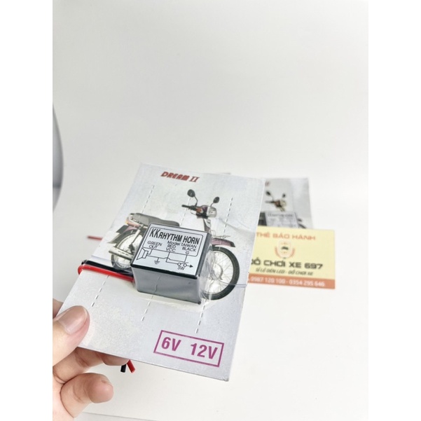 Nhại còi gắn xe máy, xe điện, ô tô. Chip nhại còi siêu bền 9-48vol