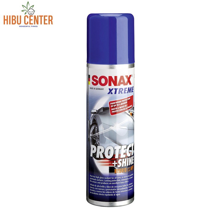 Dung dịch phủ bóng bảo vệ sơn xe SONAX 210ml