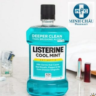 ✓ (chính hãng) 
Nước Súc Miệng Hương Bạc Hà Listerine ® Cool Mint (500ml - 250ml và 80ml /Chai)