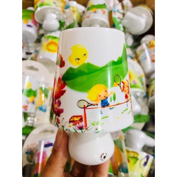 Đèn ngủ cảm ứng hình nấm, đèn ngủ hình dễ thương
