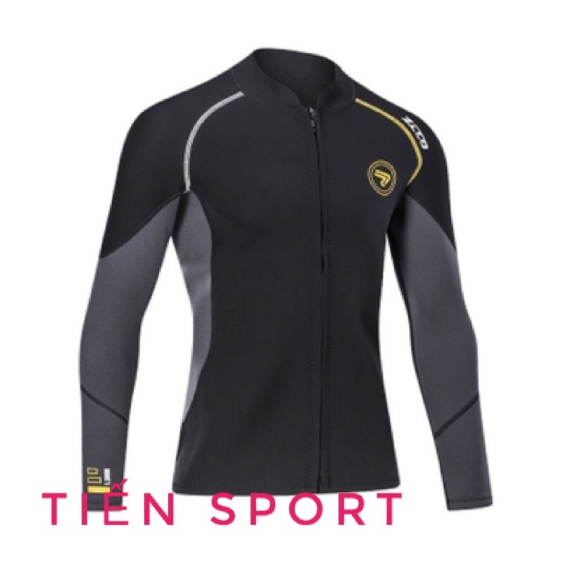 Áo Bơi Giữ Nhiệt Nam Cao Cấp Dày 1,5mm Giữ Âm Cản Gió Vải Cực Đẹp