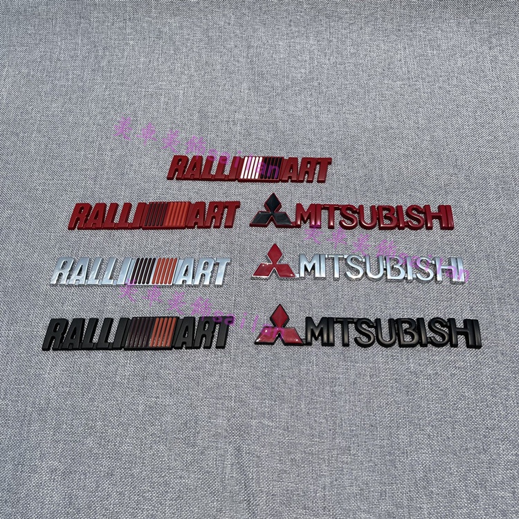 Phù Hợp logo Dán Trang Trí Xe Hơi mitsubishi new jinxuan asx wing god lanse lingshuai lingyue v3 evo