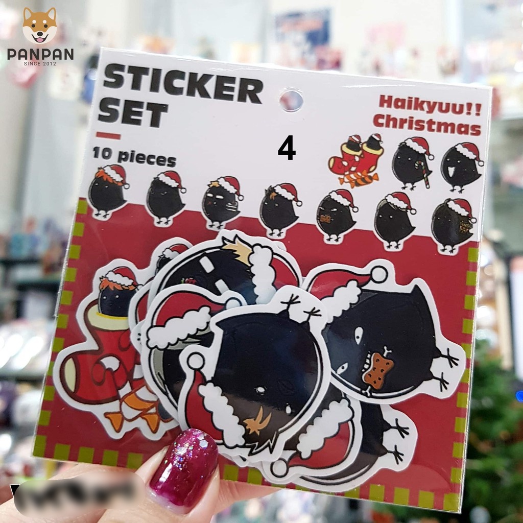 Sticker Set Nhiều Series 2  - Kuroko Basket, Mystic Messenger, Thanh Gươm Diệt Quỷ, Hakiyuu