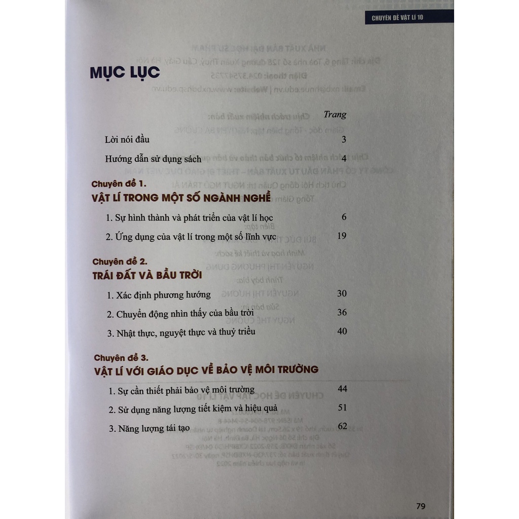 Sách - Chuyên đề học tập Vật lí 10 - Cánh Diều