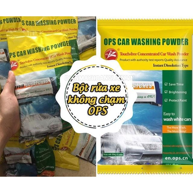 Bột Rửa Xe Không Chạm OBS Vàng BB