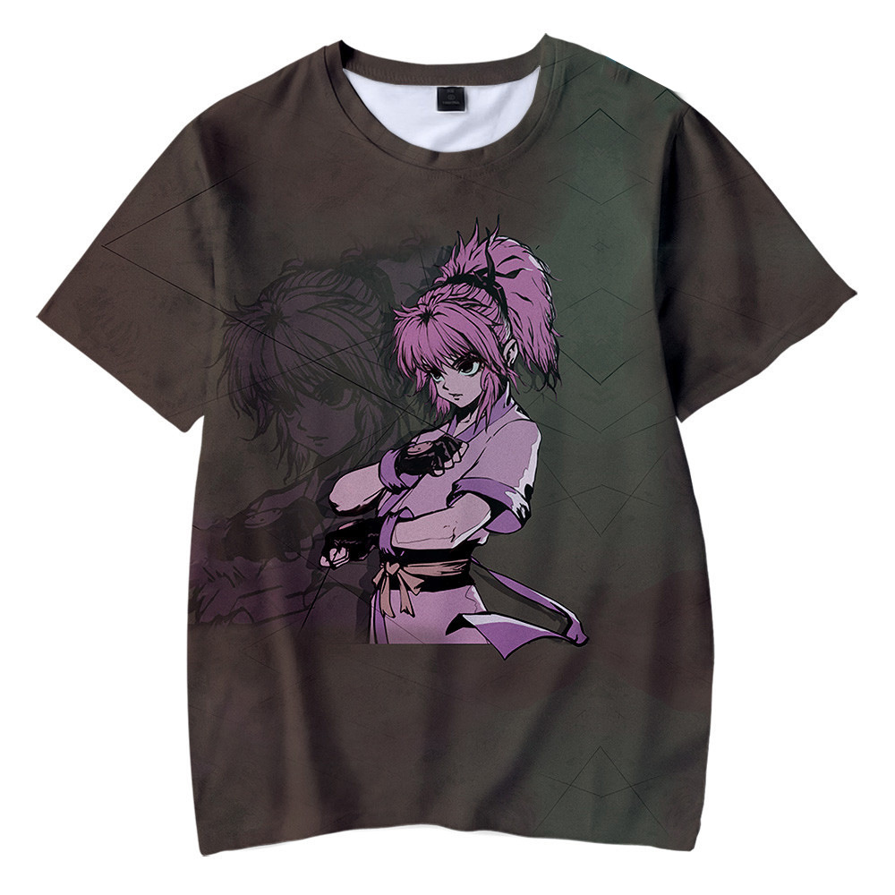 HUNTER×HUNTER T-shirt Cosplay Short Sleeve Tops Apparel FREECSS Hisoka Tee Shirt Chopper Casual Plus size 2021