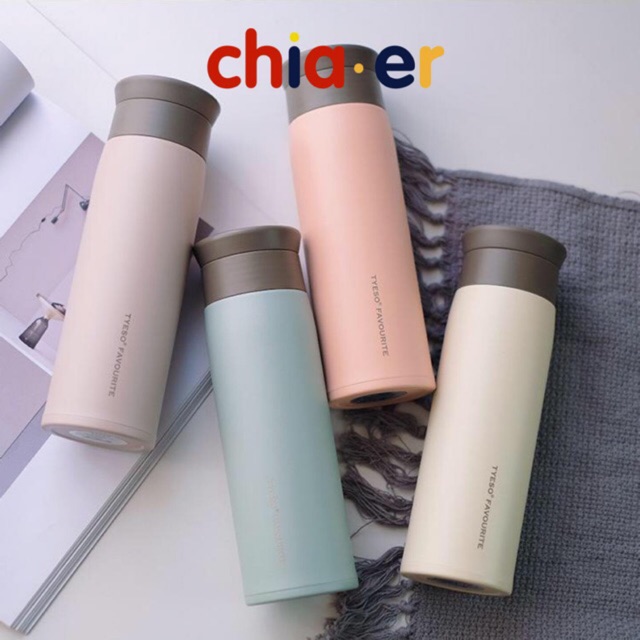 Bình giữ nhiệt Inox màu Pastel 500ml Chia.er