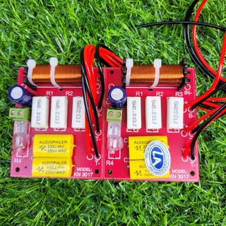 phân tần loa kéo, phân tần 2way 3 way kèm dây