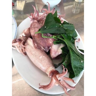Mực trứng xôi