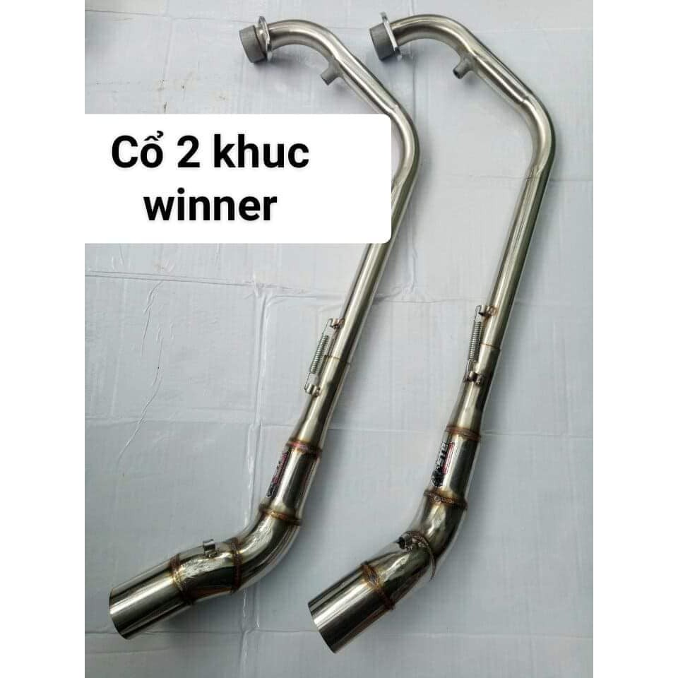 Cổ 2 khúc STB dành cho các dòng xe máy exciter 150 -winner...lắp lon pô độ.