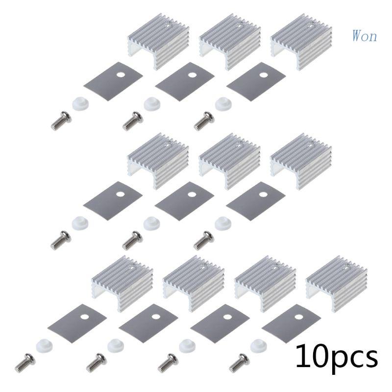 Set 10 Tấm Nhôm Tản Nhiệt Làm Mát Won 10 Set-220 Chuyên Dụng