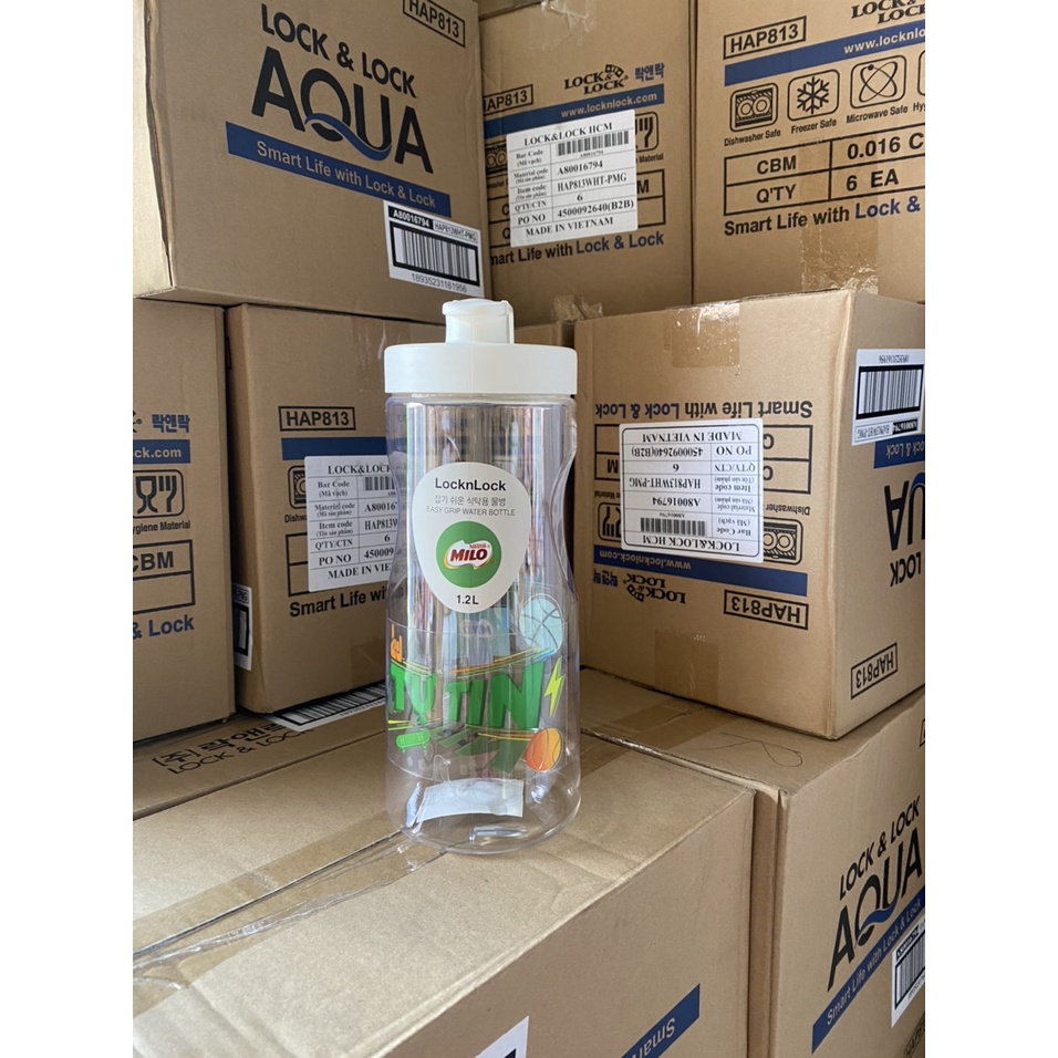 BÌNH ĐỰNG NƯỚC LOCK&LOCK 1,2 lít Quà tặng từ MILO