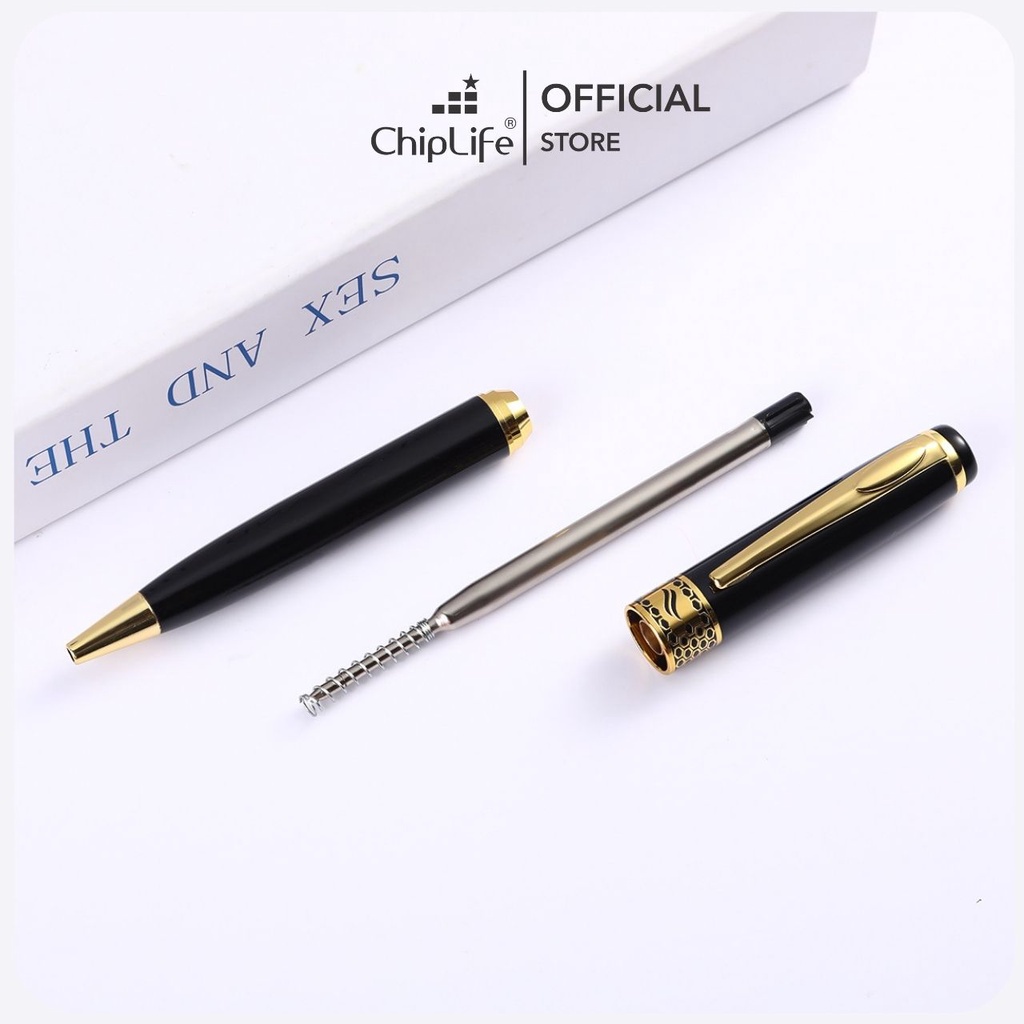 Bút ký khắc tên CHIPLIFE PX025 - dạng xoay viền tổ ong ngòi 0.7mm mực xanh