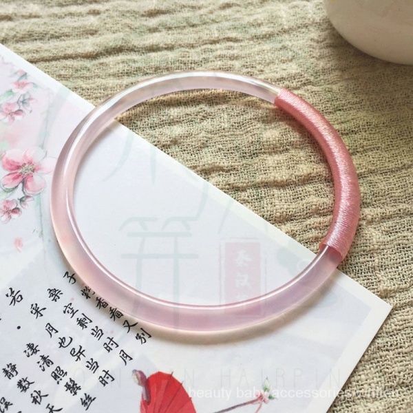 Vòng tay đá mã não tự nhiên phong cách Trung Hoa cổ điển cho nữ