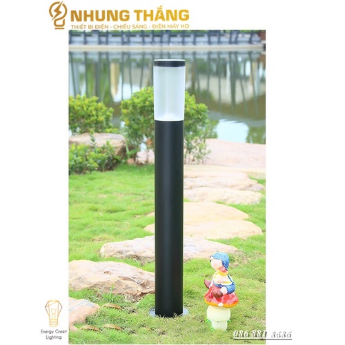 Đèn Cột Trang Trí Sân Vườn DSV-1160 Chống Nước - Chiều Cao 100cm - Cắm Điện 220V - Kèm Bóng G45 - Bảo Hành 1 Năm