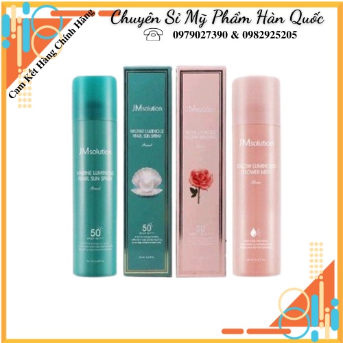 Bình Xịt Chống Nắng Jm Solution SPF50 dung tích 180ml