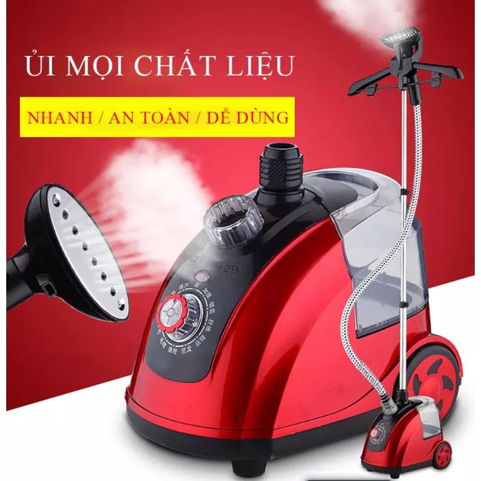 Máy Ủi Hơi Nước 1800W 1.6L Với 3 Chế Độ Sắt Phù Hợp Với Mọi Loại Quần Áo Vải Nhanh Chóng Chỉ 10 Giây