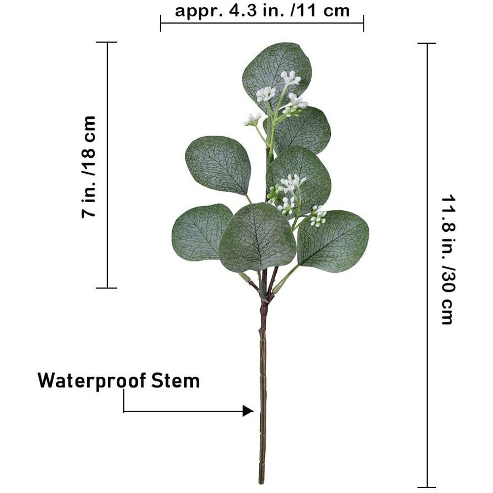 Cây Khuynh Diệp Nhân Tạo Dùng Trang Trí Nhà Cửa / Sân Vườn DIY