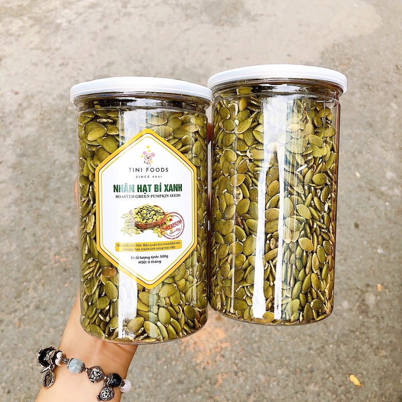 Nhân Bí Xanh Tini Foods 500g