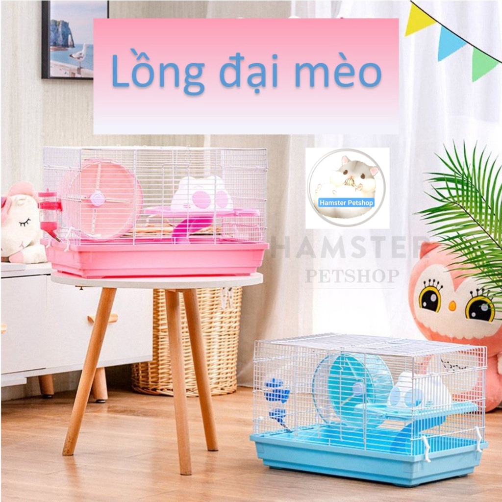 Lồng mèo cho Hamster size đại 47x30x30cm
