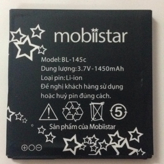 Pin mobiistar Touch Bean 402 BL-145c chính hãng