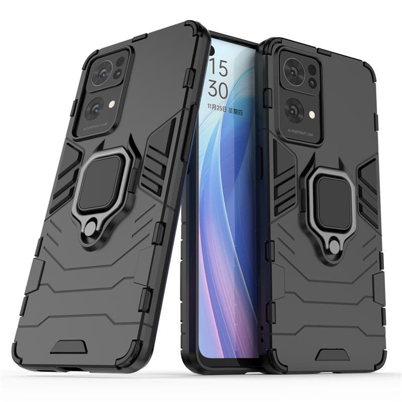 Ốp Điện Thoại Nhựa Cứng Chống Sốc Có Giá Đỡ Nam Châm Cho OPPO Reno7 Pro 5G OPPO Reno 7 Pro 5G Reno7 Pro