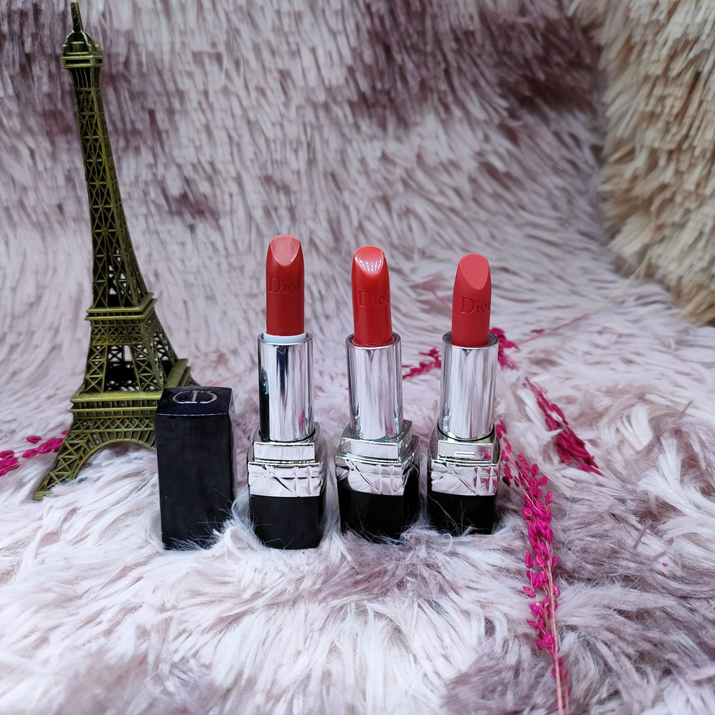 Son Dior Rouge Dior mini 1.5g Cao Cấp Mềm Mại Tự Tin, Đơn Giản nhưng Quyến Rũ