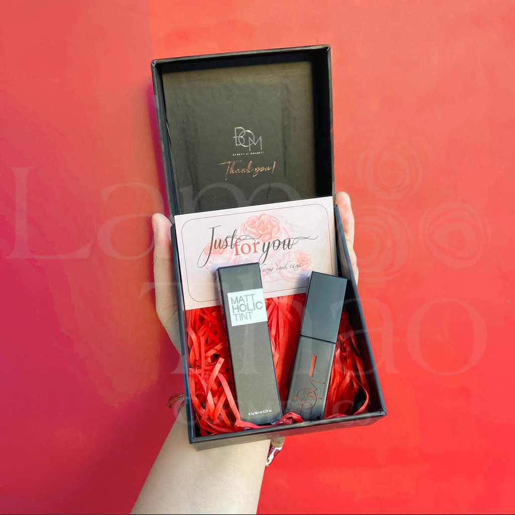 Hộp Quà Tặng Son Bom Matt Holic Tint -  My Lipstick