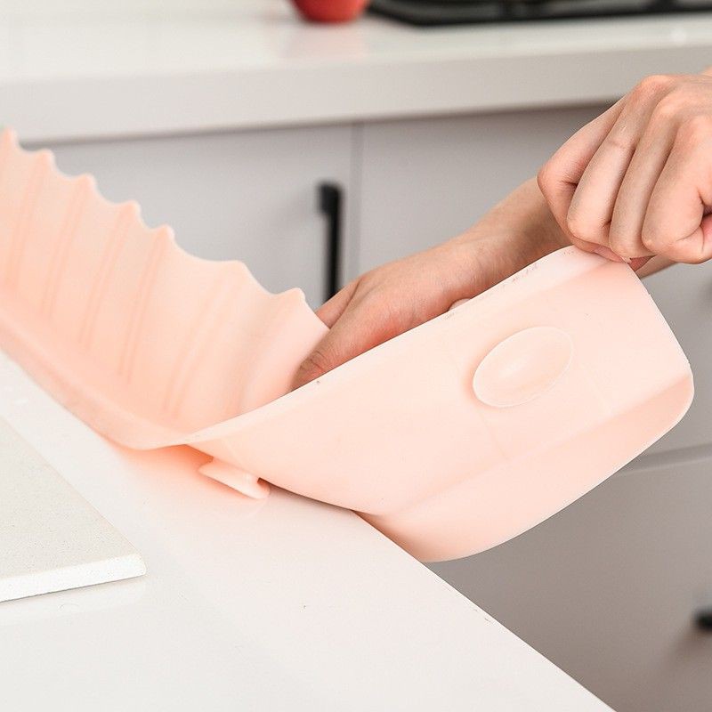 [Ưu Đãi] Miếng Chắn Nước Bồn Rửa Chén Chống Văng Nước Ra Ngoài Tiện Dụng