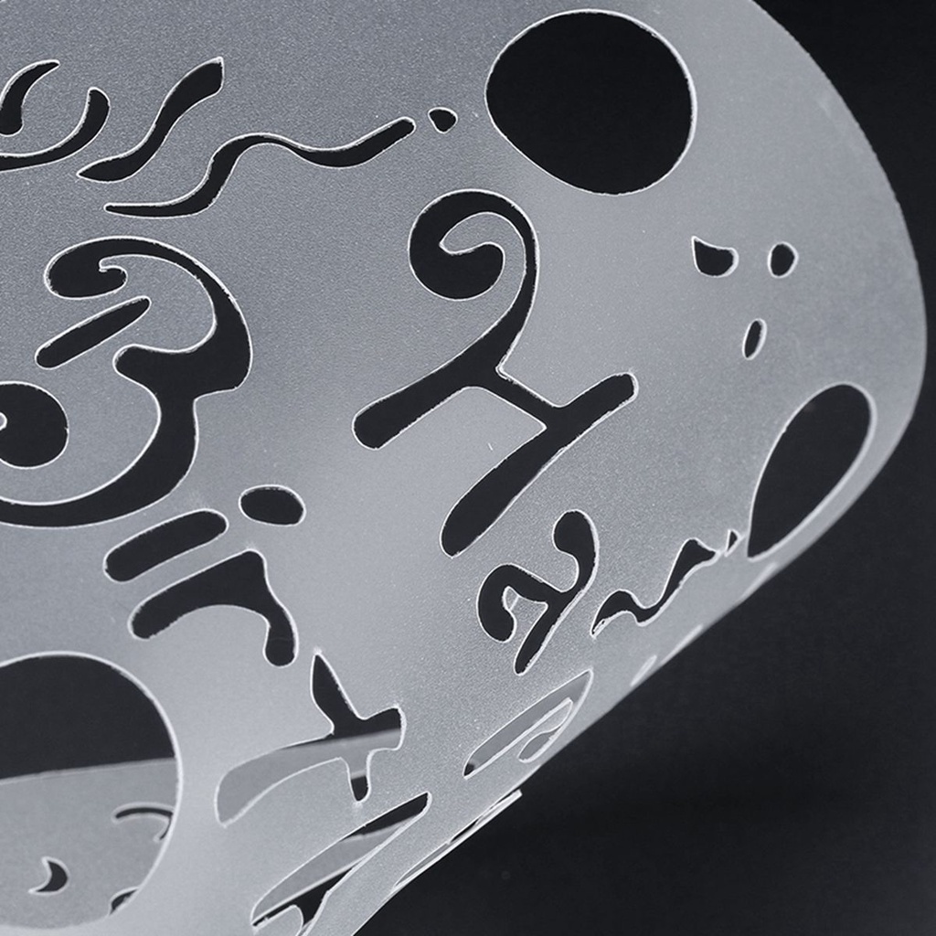 Set 4 khuôn nhựa tạo hình ren hoa trang trí bánh kem