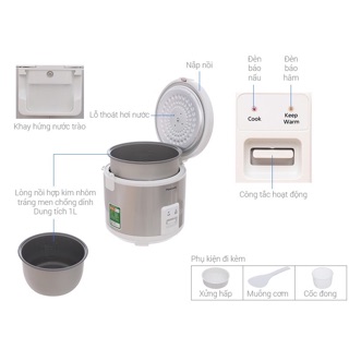 Nồi cơm điện panasonic 1,8 lít