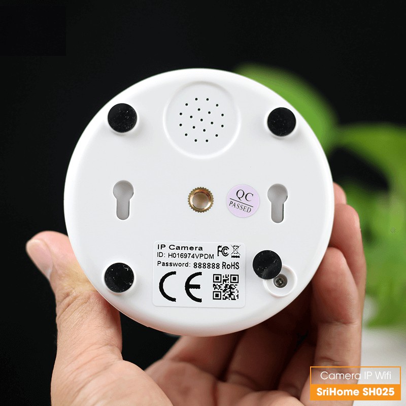 Camera IP Wifi SriHome SH025 2MP FullHD 1080P, xoay 355 độ (Trắng) - 4 phân loại tùy chọn | BigBuy360 - bigbuy360.vn