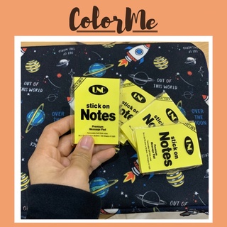 Giấy note Unicorn vàng sáng size nhỏ