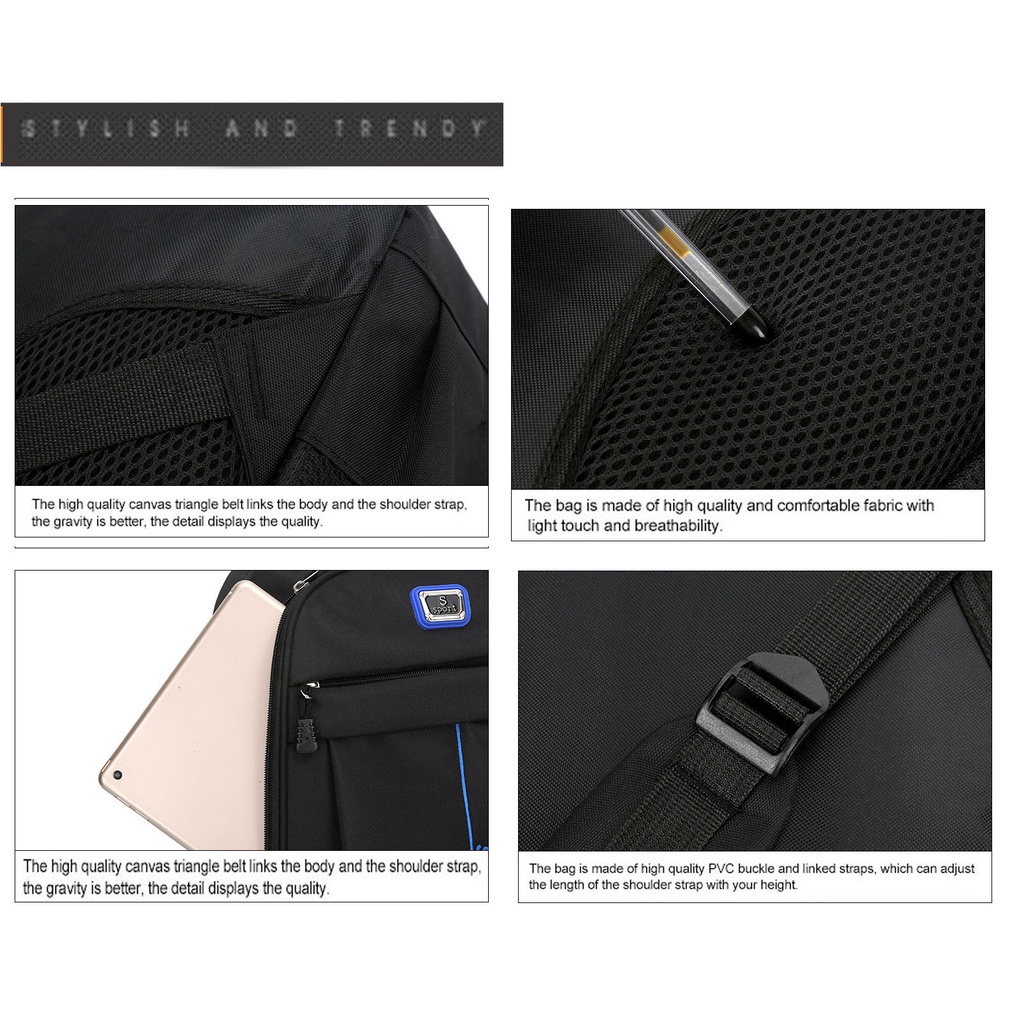 [Mẫu hot- Size cao 48cm] Ba Lô Đi Học Đi chơi Du Lịch Ngoài Trời Có Sức Chứa Lớn Mẫu Mới Năm 2022 Dành Cho Nam Nữ