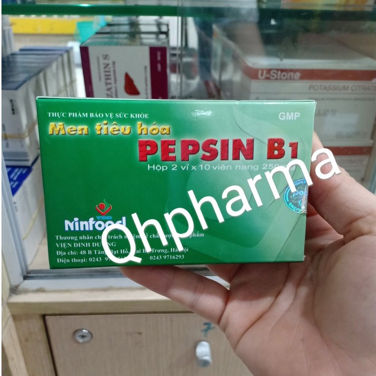 Men tiêu hóa PEPSIN B1 giúp ổn định và tăng cường tiêu hóa ở người lớn và trẻ nhỏ