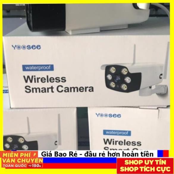 =VIP= Rẻ Vô địch Shopee Camera ko dây Yoosee 3.0MP Ngoài trời Đêm có màu