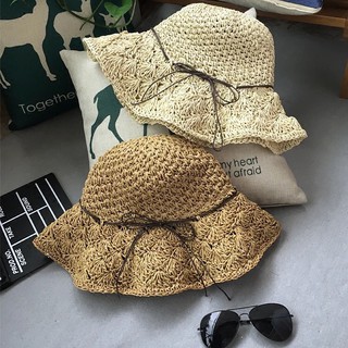 Mũ Cói đi biển style hàn