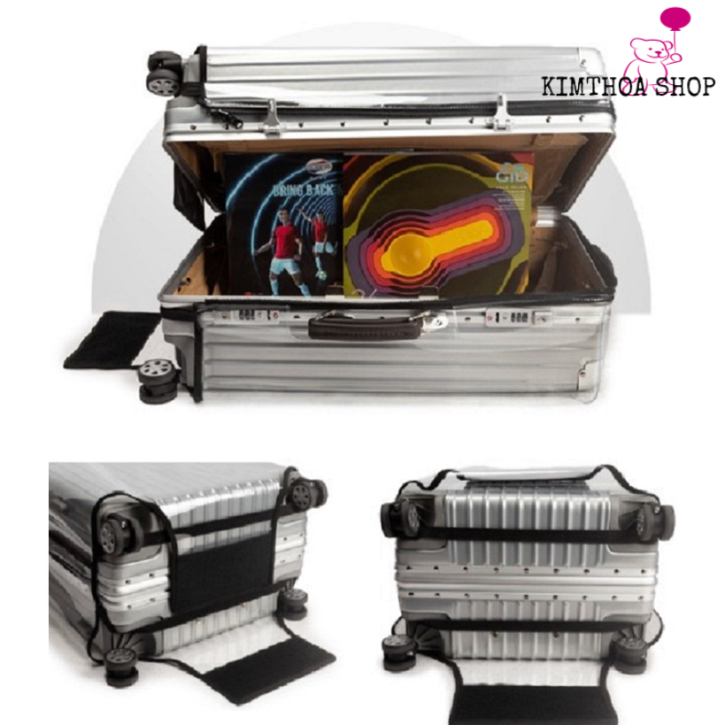 Bọc bảo vệ vali, áo trùm vali nhựa trong suốt chống trầy xước đủ size 20,22,24,26,28