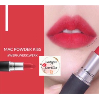 Son MAC 922 Werk Werk Werk - Powder Kiss Lipstick