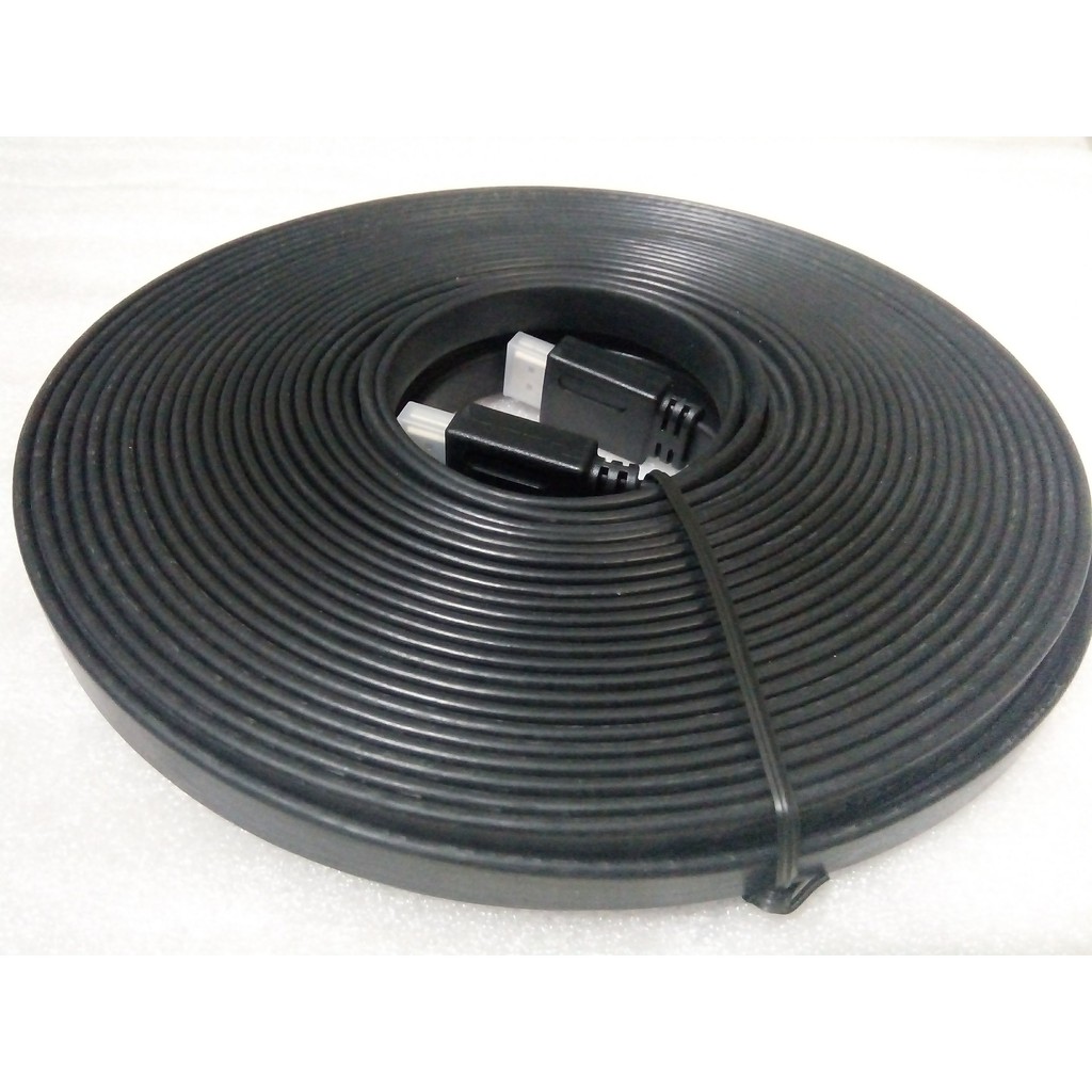 Cáp tín hiệu HDMI 20m dẹt đen