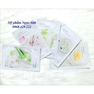 (combo 10 miếng )Mặt nạ giấy Innisfree dưỡng trắng da Hàn Quốc