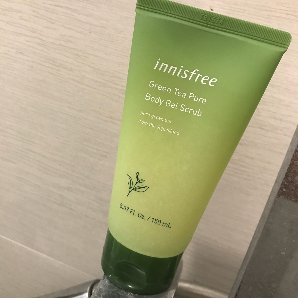 Tẩy Tế Bào Chết Toàn Thân Innisfree Green Tea Pure Body Gel Scrub